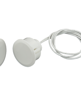 BOSCH INTRUSION ALARMS Compact Contacts with Standard Magnet  Contact, 3/4", recessed, white, 10pcs