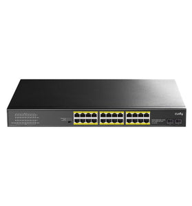 Cudy GS1028PS2 24 Gigabit PoE+ ports. 2 Gigabit SFP slots