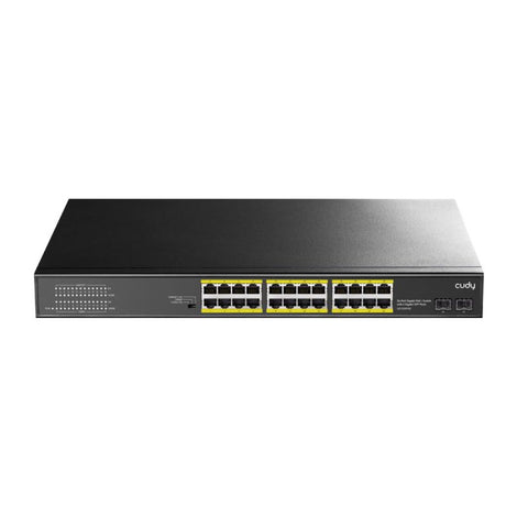 Cudy GS1028PS2 24 Gigabit PoE+ ports. 2 Gigabit SFP slots