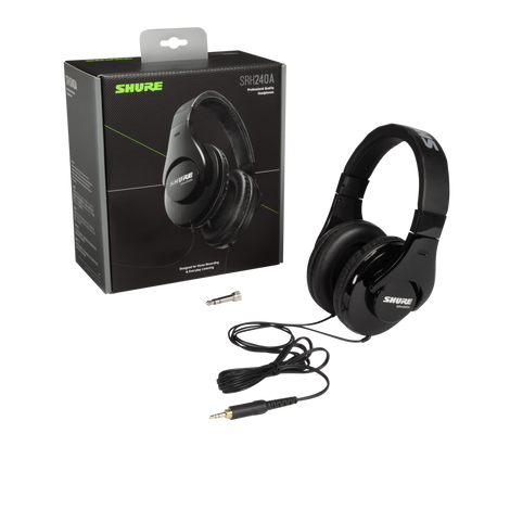 SHURE SRH240A - Professional Quality Headphones - Saif and Secure Co.