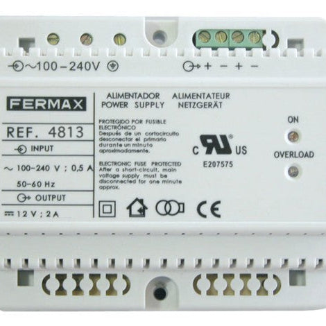 FERMAX-4813 Power Supply Unit DC12V | FKGTC - Saif and Secure Co.