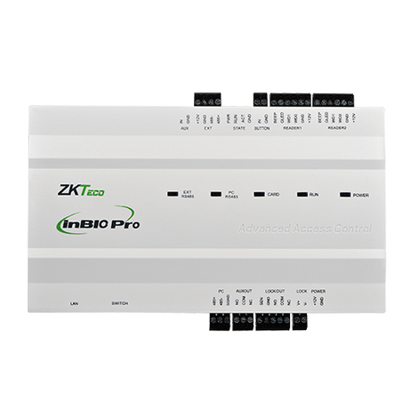 ZKTECO - InBio 260 Pro IP-Based Biometric Access Control Panel - Saif and Secure Co.