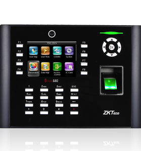 ZKTECO - iClock680 Fingerprint Time & Attendance and Access Control Terminal - Saif and Secure Co.