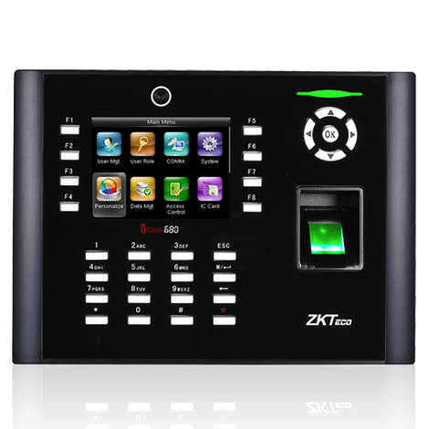 ZKTECO - iClock680 Fingerprint Time & Attendance and Access Control Terminal - Saif and Secure Co.