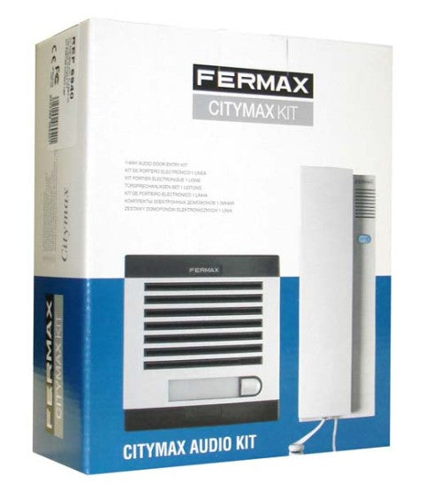 FERMAX-6201 1/W Citymax Audio Kit WH./TEL | FKGTC - Saif and Secure Co.