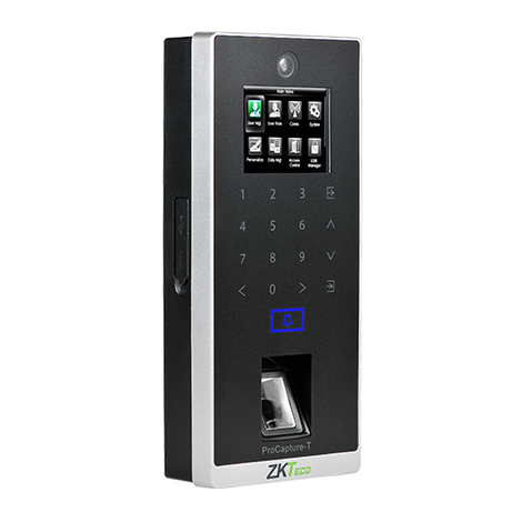ZKTECO - ProCapture-T Fingerprint Access Control Terminal - Saif and Secure Co.