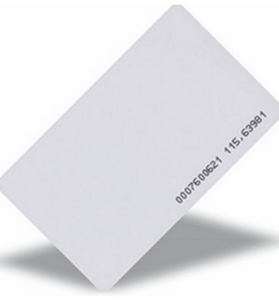 ZKTECO - ID Thin Card with Code | Proximity Access Card - Saif and Secure Co.