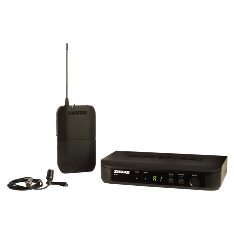 SHURE BLX14UK/CVLX-K14 Wireless Presenter System with CVL Lavalier Microphone - Saif and Secure Co.