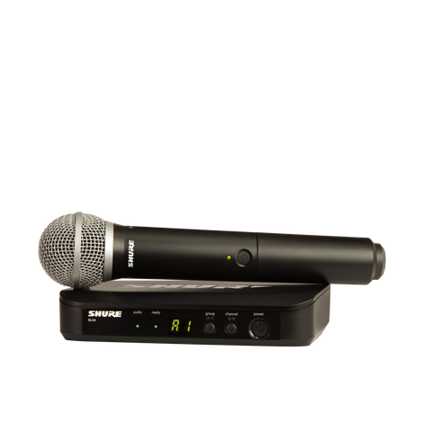 SHURE BLX24UK/PG58X K14 Wireless Handheld Vocal System - Saif and Secure Co.