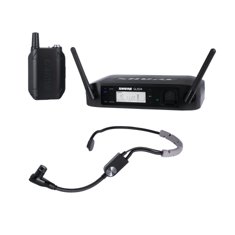 SHURE GLXD14UK/SM35-Z2 Digital Wireless Headset System with SM35 Headset - Saif and Secure Co.