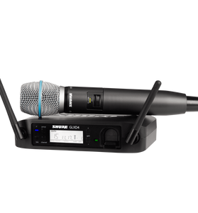 SHURE GLXD24UK/B87AX-Z2 Digital Wireless Vocal System with Beta 87A Vocal Microphone - Saif and Secure Co.