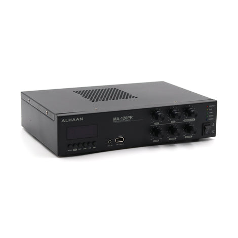 Alhaan MA-120PR 120W Mixer Amplifier with USB,Tuner & Bluetooth - Saif and Secure Co.