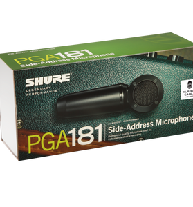 SHURE PGA181-XLR Side-Address Cardioid Condenser Microphone - Saif and Secure Co.