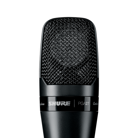 SHURE PGA27-LC Cardioid Large Diaphragm Side-Address Condenser Microphone - Saif and Secure Co.