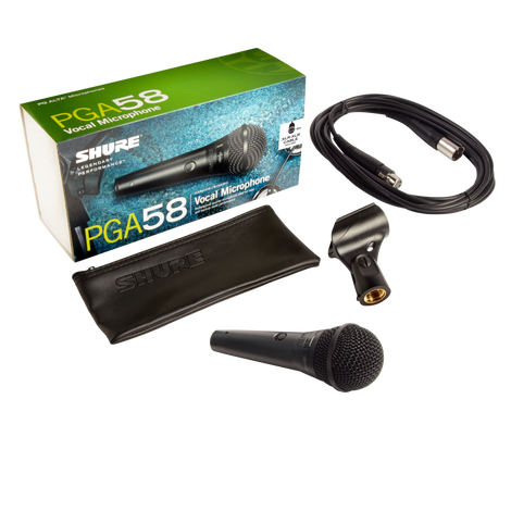SHURE PGA58-XLR-E Handheld Microphone - Saif and Secure Co.
