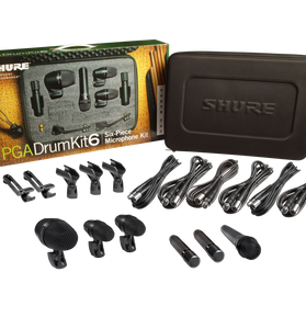 SHURE PGADRUMKIT6 Drum Microphone Kit 6 - Saif and Secure Co.