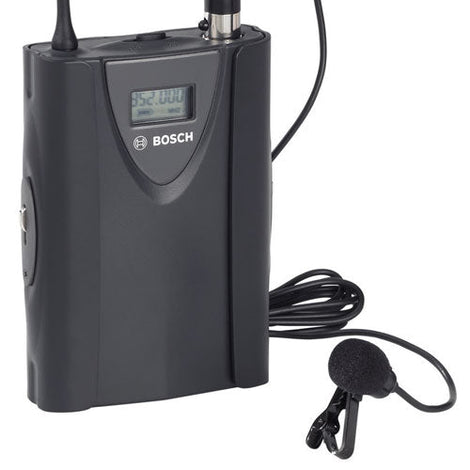 BOSCH MW1-LTX-F4 Belt-Pack Transmitter, 606-630 MHz