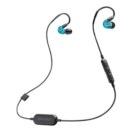 Shure SE215SPE-B-BT1-EFS Wireless Earphones (Blue) - Saif and Secure Co.
