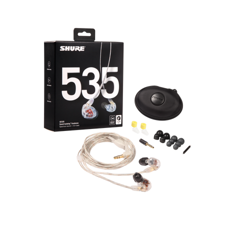 SHURE SE535-CL-EFS Professional Sound Isolating Earphones - Saif and Secure Co.