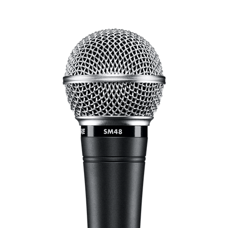 SHURE SM48-LC Cardioid Dynamic Vocal Microphone - Saif and Secure Co.