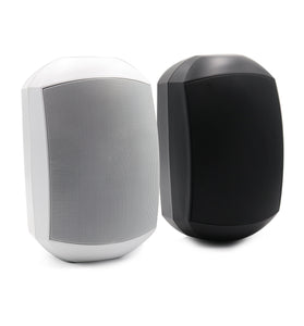 Alhaan WS-40W/B Wall Speaker, 40W/100V, OFF 60W at 8 ohm-White/Black Color - Saif and Secure Co.