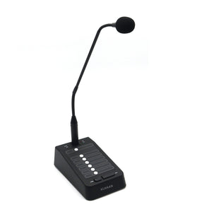 Alhaan CAS-6Z 6-Zone Paging Microphone for MPRO Series - Saif and Secure Co.